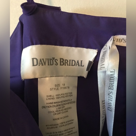 Purple dress - Picture 4 of 5